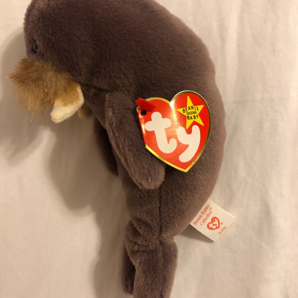 Ty Beanie Baby Jolly NWT